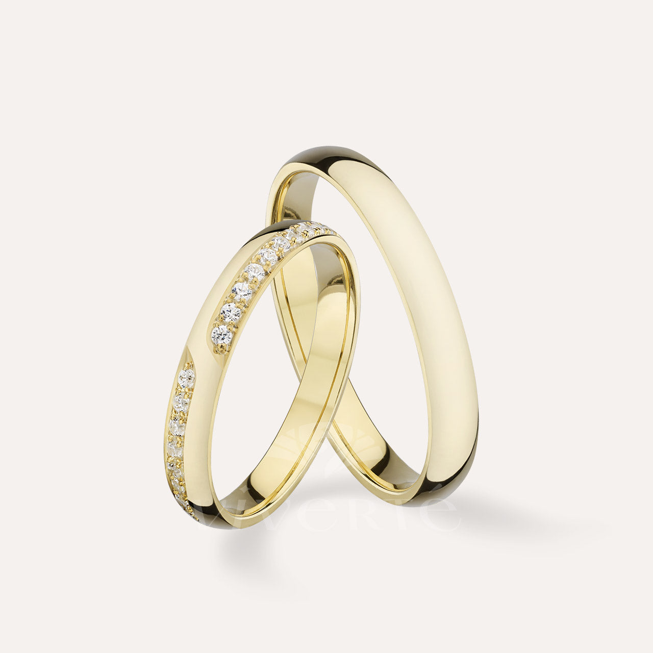 Flowlight arany karikagyűrű