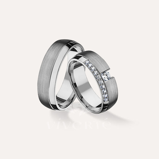 Diamondra karikagyűrű aranyból