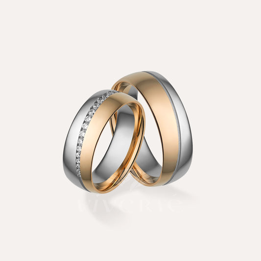 Glissara arany karikagyűrű