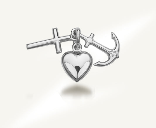 Hit, remény, szeretet medál