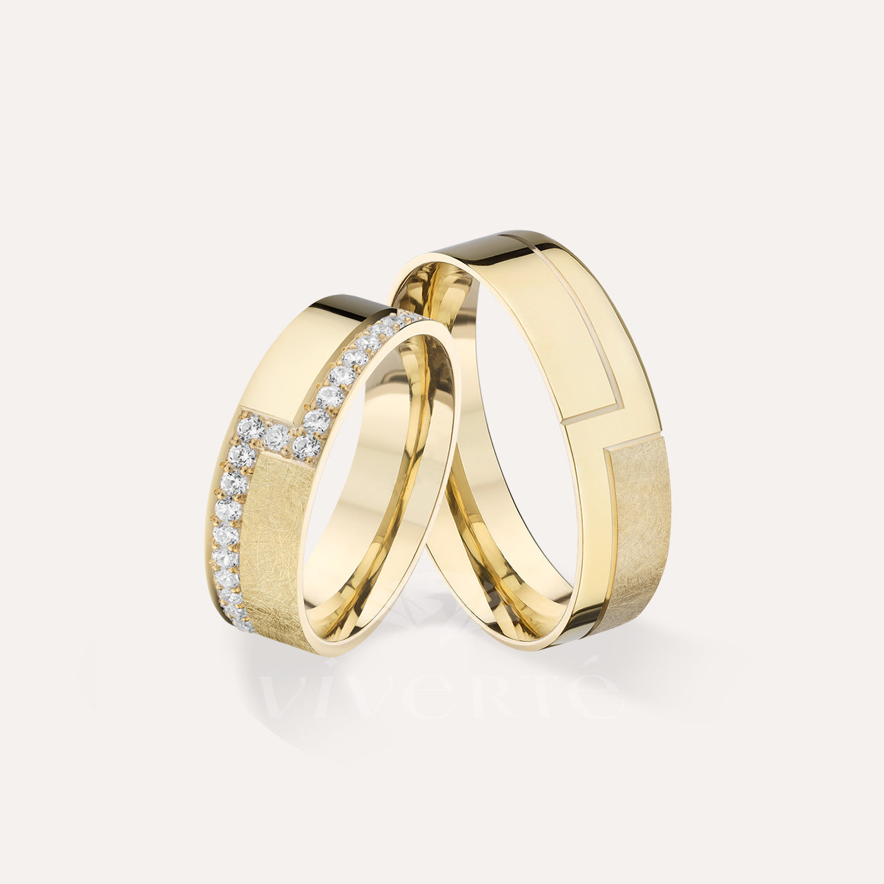 Goldmaze karikagyűrű aranyból