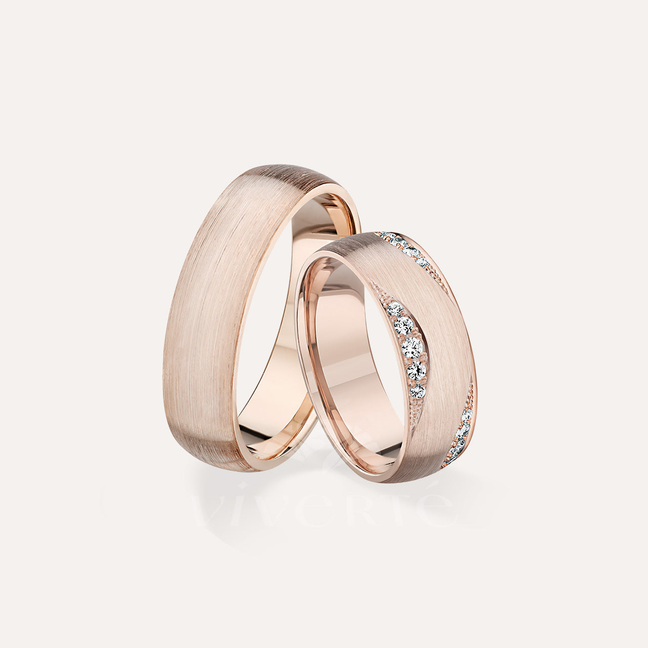 Triplash karikagyűrű aranyból