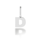 "D" arany betű medál (kő nélkül vagy kővel)