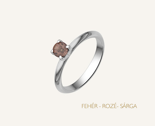 CLARE eljegyzési gyűrű (gránát)