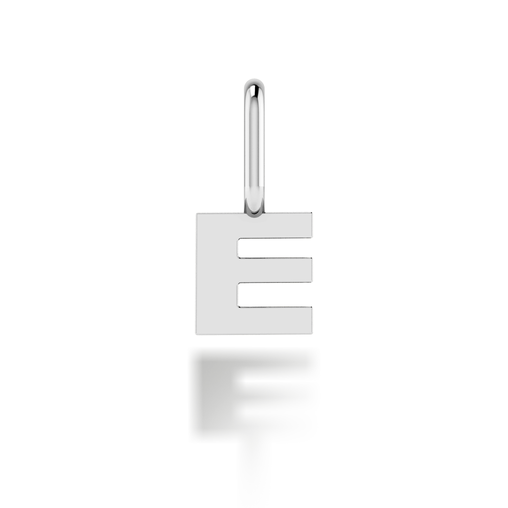 "E" arany betű medál (kő nélkül vagy kővel) (Másolat)