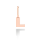 "L" arany betű medál (kő nélkül vagy kővel) (Másolat)