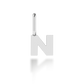 "N" arany betű medál (kő nélkül vagy kővel)