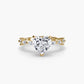Solitaire with Eternity Pavé
