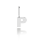 "P" arany betű medál (kő nélkül vagy kővel)