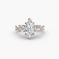 Three-Stone with Pavé Band 2