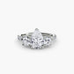 Three-Stone with Pavé Band 3