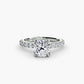 Solitaire with Pavé 6