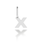 "X" arany betű medál (kő nélkül vagy kővel)