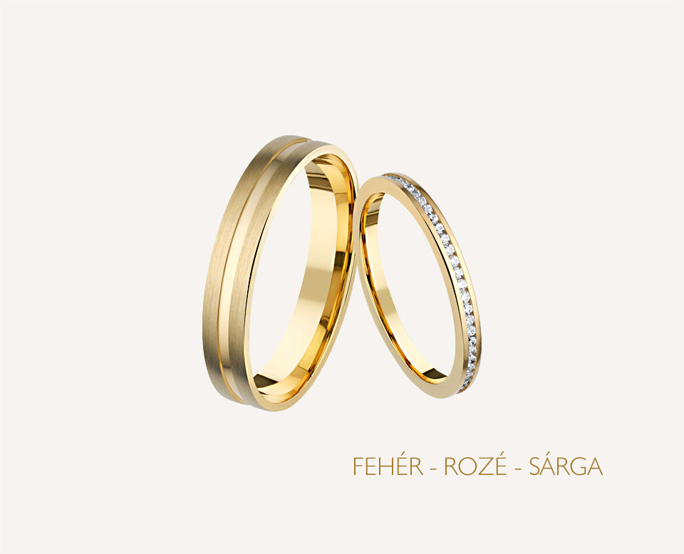 Aurelia NŐI arany karikagyűrű