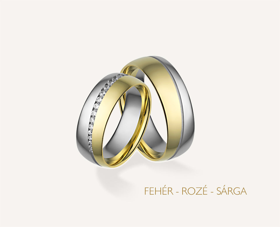 Glissara arany karikagyűrű